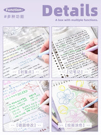 3rd Grade Class Retractable Gel Pen Set for Notes and Journaling, 0.5mm Quick-Dry Ink