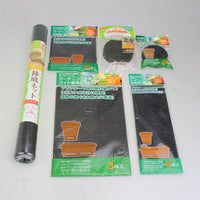 Plant Pot Bottom Mesh Pads - Cuttable, Breathable, Leak-Proof Soil Barrier for Succulents and Potted Plants