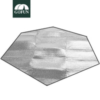 Hexagonal Waterproof Tent Ground Sheet & Picnic Mat, Heavy-Duty Wear-Resistant