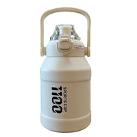 Large Capacity 316 Stainless Steel Insulated Water Bottle with Straw for Outdoor Sports & Fitness