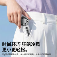2026 New G5 Mini Handheld Cooling Fan Stepless Speed USB Rechargeable Portable for Indoor Outdoor Use
