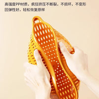8-Piece Multi-functional Kitchen Drain Basket Set with Double Layer Design