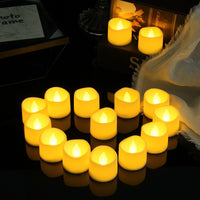 LED Flameless Candle Lights for Christmas Halloween Party Decor