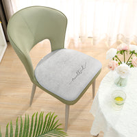 Semi-Circular Dining Chair Cushion, All-Season Universal Seat Pad for Home and Restaurant