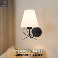 Wireless Charging RGB Wall Sconce with Remote Control and Timer, 15 Colors, Detachable Bulb for Living Room Bedroom