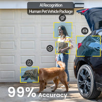 Miree CloudEdge 3MP Wireless Solar-Powered Security Camera with AI Human/Vehicle Detection