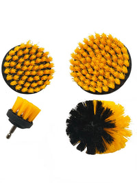Power Drill Brush Attachment Set for Household Cleaning - Multi-Purpose Scrubber for Kitchen, Bathroom, Carpet, Tile