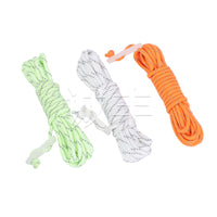 Luminous Reflective Paracord Guy Line for Tents and Tarps, 9-Core Fluorescent Rope
