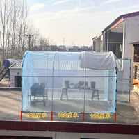 Portable Greenhouse for Plants, Walk-in Hot House with Reinforced Cover for Outdoor Garden