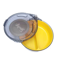 Magnetic Fishing Bait Tray with Ground Insert for Fishing Chair