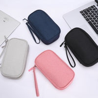Travel Document Organizer Bag, Multi-functional Digital Storage Pouch, Passport Holder & Ticket Clip