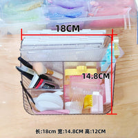 Perler Bead Storage Box with Scoop and Pen Holder, Clear Large Capacity Organizer for Fuse Beads and Pegboards