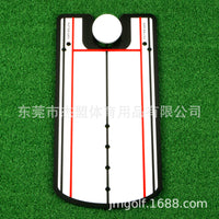 Golf Putting Alignment Mirror Training Aid