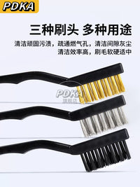 Mini Wire Brush Set for Industrial Rust Removal and Cleaning