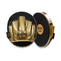 NoboxingNolife Gel Muay Thai Boxing Focus Mitts Durable Leather Razor Target Pads