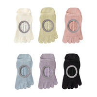 Women's Non-Slip Toeless Yoga Socks for Pilates Barre Dance Fitness