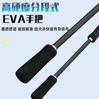 Lure Fishing Rod and Reel Combo Set - Spinning or Baitcasting Reel, Carbon Fiber Telescopic Rod for Freshwater Saltwater