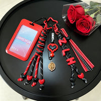 Zhang Linghe Fan Support Bag Charm Phone Chain Keychain with Photos