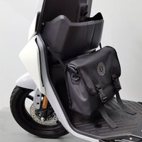 Waterproof Front Storage Bag for Electric Scooter, Raincoat Charger Organizer, Compatible with Ninebot Scooters
