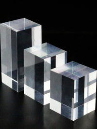Clear Acrylic Display Riser for Cosmetics, Jewelry, and Collectibles