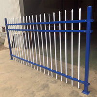 Galvanized Steel Outdoor Fence Panel for Residential and Commercial Properties