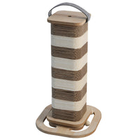 Meow Wonderland Corrugated Cardboard Cat Scratcher with Handle, Durable and Non-shedding Cat Climbing Toy