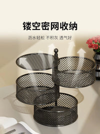 Creative Multi-layer Rotating Fruit and Snack Platter for Living Room