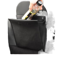 Foldable Car Trash Can with Magnetic Closure, Hanging Vehicle Waste Bin for Back Seat