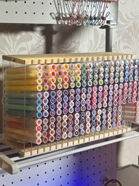 Acrylic Transparent Storage Tubes for Perler Beads and Craft Supplies