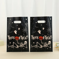 Halloween Candy Gift Bags Skull Ghost Print Pearl Film Party Favor Packaging