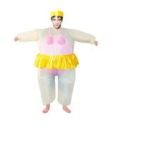 Inflatable Sumo Wrestler & Ballerina Costume for Stage Performance and Parties