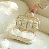 Travel Underwear Organizer Bag Large Capacity Portable Lingerie Bra Socks Pouch for Luggage