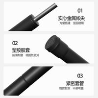 Outdoor Camping Tent Awning Pole Set - 2.3m Adjustable Galvanized Iron Support Rods