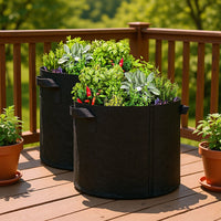 Felt Potato Grow Bags with Handles for Vegetables and Plants