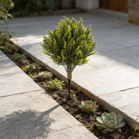 Artificial Cypress Tree Outdoor Landscape Ornament UV-Resistant Eco-Friendly Garden Balcony Decor