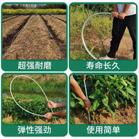 Fiberglass Greenhouse Hoops for Vegetable Garden Tunnels - 30 Pack