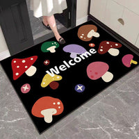 Diatomaceous Earth Non-Slip Absorbent Bathroom Mat for Shower and Toilet
