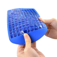 160-Grid Silicone Ice Cube Tray 1x1x1cm Small Square Creative Ice Maker Mold Quick Freeze Ice Block Maker