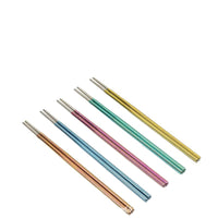 Pure Titanium Chopsticks, Non-Slip, Portable, Reusable Metal Chopsticks Set for Home, Outdoor Camping, Travel, Gift Box Included