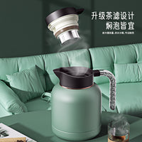 304 Stainless Steel Insulated Thermos Pot with Smart Temperature Display for Tea Brewing, Home, Office, and Gifts