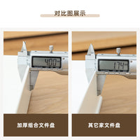 Stackable Desktop File Organizer Tray for Office Documents