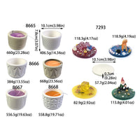 DIY Silicone Mold for Cement Plaster Succulent Planters and Resin Crafts