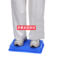 Thickened Plastic Rectangular Storage Tray for Hardware Tools and Parts, Shallow Breeding Container