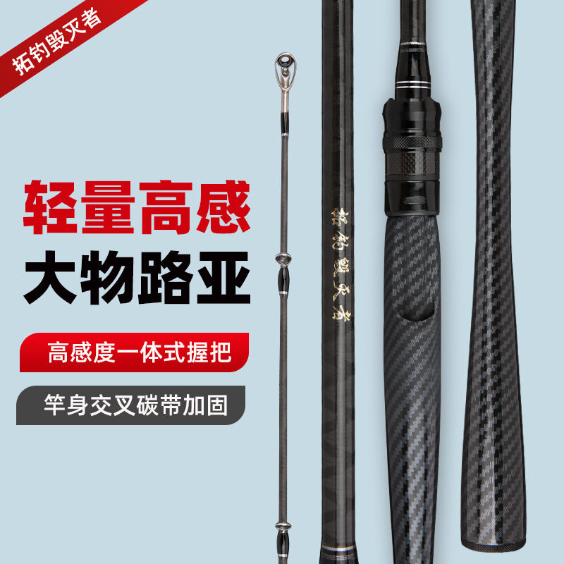 Carbon Fiber Heavy Action Pike Fishing Rod for Long Casting