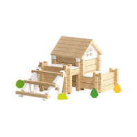 Luban Tenon and Mortise Wooden Building Blocks for Kids, DIY Chinese Architectural Model Kit, Educational Toy