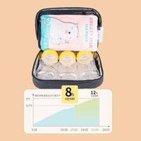 V-Coool Portable Breast Milk Cooler Bag for Pumping Moms, Small Insulated Lunch Bag