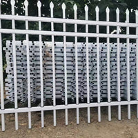 Anti-Climb Zinc Steel Fence Panel for Garden, Yard, Villa, School, Community Walls