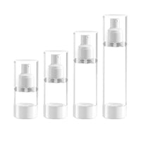 Portable Vacuum Pump Travel Bottles for Lotions, Sprays, and Cosmetics