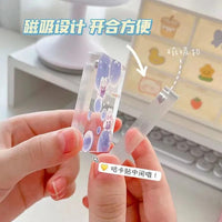 Acrylic Magnetic Photo Frame for Small Cards and ID Photos, 4x6cm