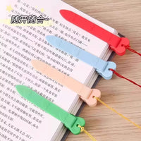 Magnetic Foldable Silicone Bookmark Ruler Set